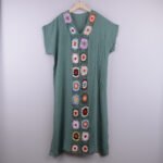 Hand Crochet Stitching Dress - Image 3
