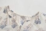 All-Match Women'S Summer  Temperament Printing Layered Stitching Casual Dress - Image 3