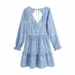 Spring  European And American Women's Animal Print Dress - Image 4