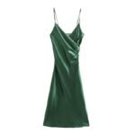 Women's Sexy Pleated Decorative Underwear Style Casual Dress - Image 3