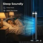 The Bedroom Is Equipped With A Silent Tower-type Fan, A 28-decibel Standing Fan, Intelligent Automatic Mode, And A 64' Swivel Bladeless Cooling Fan. - Image 7