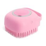 Pet Dog Shampoo Massager Brush Cat Massage Comb Grooming Scrubber Shower Brush For Bathing Short Hair Soft Silicone Brushes - Image 2