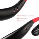 Mini Portable Hanging Neckband Fan USB Rechargeable Double Fans Air Cooler Conditioner Colorful Aroma Electric Desk Fan For Room - Image 4