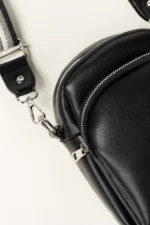 Cross Body Black Bag - Image 2