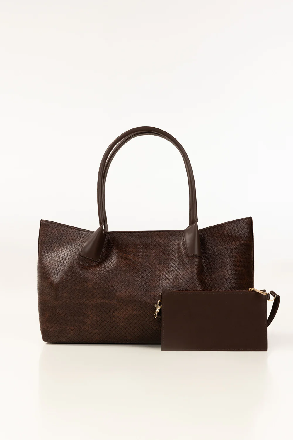446761-darkbrown-totebag-front-ideas5555555555555555.webp Dark Brown Tote Bag - Image 1