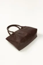 Dark Brown Tote Bag - Image 2