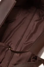 Dark Brown Tote Bag - Image 4