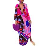 Top-selling Product Fashion Printed V-neck Dress - Image 8