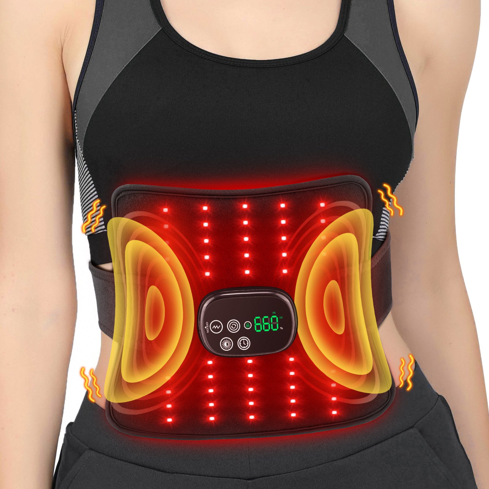 7f39f6f6-e3ad-410c-8c33-084ed8f20f05.jpg Household Red Light Charging Vibrating Red Light Therapy Mat - Image 1