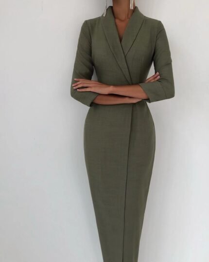 Women's Fashion Lace Commuter Dress