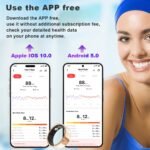 Health Smart Ring, Fitness Tracker, With Heart Rate, Blood Oxygen, Heart Rate Variability, Sleep Monitoring, Step Count, IP68 Compatible With IPhone And Android, No Subscription Fee Required - Image 3