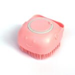 Silicone Dog Bath Massage Gloves Brush Pet Cat Bathroom Cleaning Tool Comb Brush For Dog Can Pour Shampoo Dog Grooming Supplies - Image 2