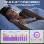 Smart Ring For Women Luxury Elegant Diamond Ring With Visible Tech Core Heart Rate Sleep Tracker Fitness Health Monitor IP68 Waterproof Compatible - Image 2