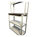 5 Levels Of Kitchen Storage Cabinets, Coffee Bar, Kitchen Shelves, Microwave Racks - Image 9