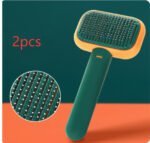 New Pet Cat Dog Hair Brush Hair Massage Comb Open-Knot Brush Grooming Cleaning Tool Stainless Steel Comb - Image 3