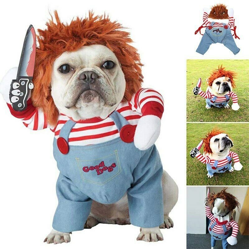 abb38ca2-bfe0-4e31-8f15-7b163f1deb13.jpg Halloween Pet Costume Pet Dog Funny Clothes Adjustable Dog Cosplay Costume Scary Costume Party Gatherings - Image 1