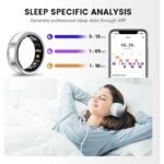 Smart Ring For Women Luxury Elegant Diamond Ring With Visible Tech Core Heart Rate Sleep Tracker Fitness Health Monitor IP68 Waterproof Compatible - Image 5