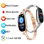 Smart Watch - Fitness Tracker And Menstrual Cycle Tracking, Heart Rate&Blood Pressure Monitoring, Sleep Tracking, Step Counter, Waterproof Smart Watch Compatible With IPhone&Android Phones - Image 9