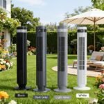 The Bedroom Is Equipped With A Silent Tower-type Fan, A 28-decibel Standing Fan, Intelligent Automatic Mode, And A 64' Swivel Bladeless Cooling Fan. - Image 5