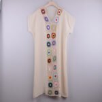 Hand Crochet Stitching Dress - Image 9