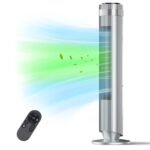 The Bedroom Is Equipped With A Silent Tower-type Fan, A 28-decibel Standing Fan, Intelligent Automatic Mode, And A 64' Swivel Bladeless Cooling Fan. - Image 8