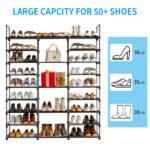 3 Rows And 9 Layers With Hooks Can Hold 50 Pairs Of Shoe Racks - Image 8