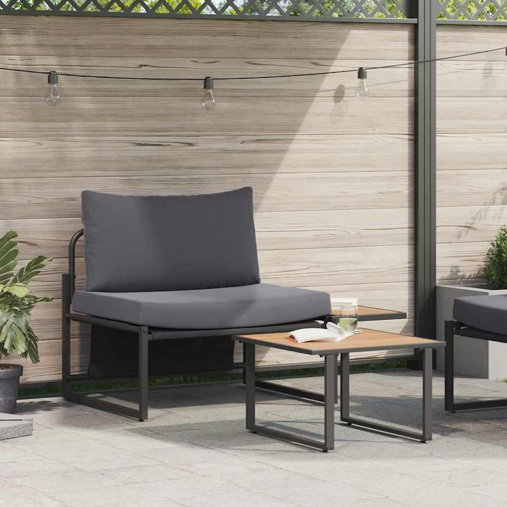 dc4da219-dcc6-477c-807c-3209745f2410.jpg Garden Sofa Set 2 pcs Anthracite Garden Sofa Set 2 - Image 1