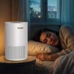 TENKER AP-6980 Air Purifier White US 1300ft² Large Rooms H13 Heap 3-Stage Filtration 3 Speeds 3 Timer W/Light Air Cleaner Machine - Image 3