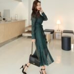 Early Autumn New Product Pure Color Shirt-style Lace Fish - Image 5