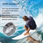 Health Smart Ring, Fitness Tracker, With Heart Rate, Blood Oxygen, Heart Rate Variability, Sleep Monitoring, Step Count, IP68 Compatible With IPhone And Android, No Subscription Fee Required - Image 8
