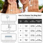 Smart Ring Health Tracker Fitness Sleep Stress HRV Tracker With Charging Case Magnetic Charging Cable For Women & Men Compatible With IOS & Android 7-Day Battery Life Size7 Size8 Size9 Size10 - Image 2