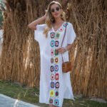 Hand Crochet Stitching Dress - Image 2