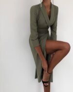 Women's Fashion Lace Commuter Dress - Image 2