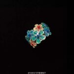 Blue Zircon Starry Flower Ring Anime Style Index Proposal Ring - Image 3