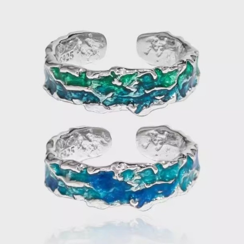 286fd94a-b150-4158-9da7-901a8d605180.jpg Niche Designer-Style Irregular Ring For Women - Image 1