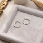Stainless Steel Natural Freshwater Pearl Ring - Image 2