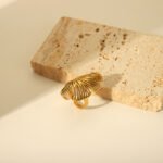 Cross-border Influencer Hollow Maple Leaf Ring - Image 2