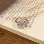 Minimalist Row Flower Series Open Ring, Sweet Fashion Floral High-end Temperament Finger Ring For Women - Image 4