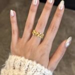 Golden Branch & Leaf Ring For Women, Niche Fashion Light Luxury High-End Adjustable Open Ring - Image 5