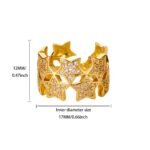 European And American Bestseller Full Diamond Ring, Fashion Luxury Cluster Set Zircon Adjustable Ring, Light Luxury Elegant Luxury Diamond Ring Wholesale Supply - Image 6