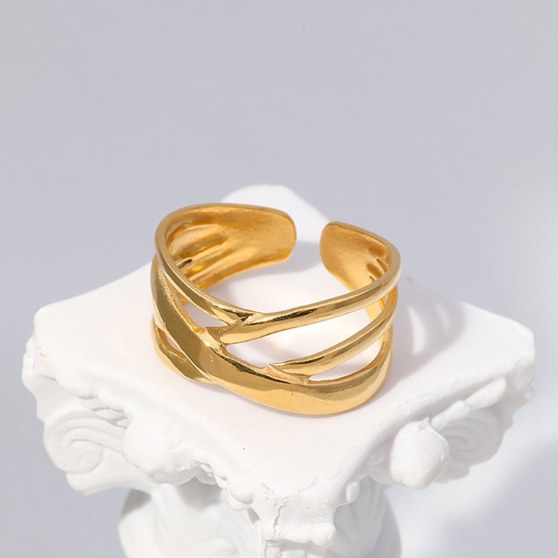 a706cafa-7af9-44c4-a4bd-af2ba82e8d45.jpg Adjustable Fashion Titanium Steel Ring - Image 1