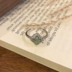 Minimalist Row Flower Series Open Ring, Sweet Fashion Floral High-end Temperament Finger Ring For Women - Image 5