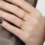 Colorfast Laser-Printed Little Heart Ring For Women - Image 5