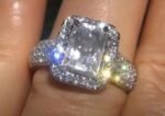 Sparkling Luxury Heavy Inlay Full Paved Zircon Ring, European American Style Fashion Exaggerated Personalized Diamond-studded Band Jewelry - Image 4