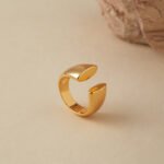 Adjustable Irregular Polished Index Finger Ring - Image 6